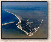 image of Dauphin Island from the air